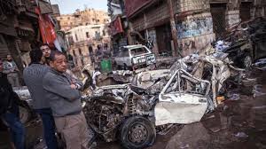 Bomb Attack near Cairo Transport Bus Wounds Five People 
